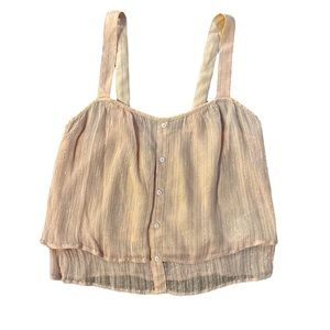 Women’s tiered sparkly top